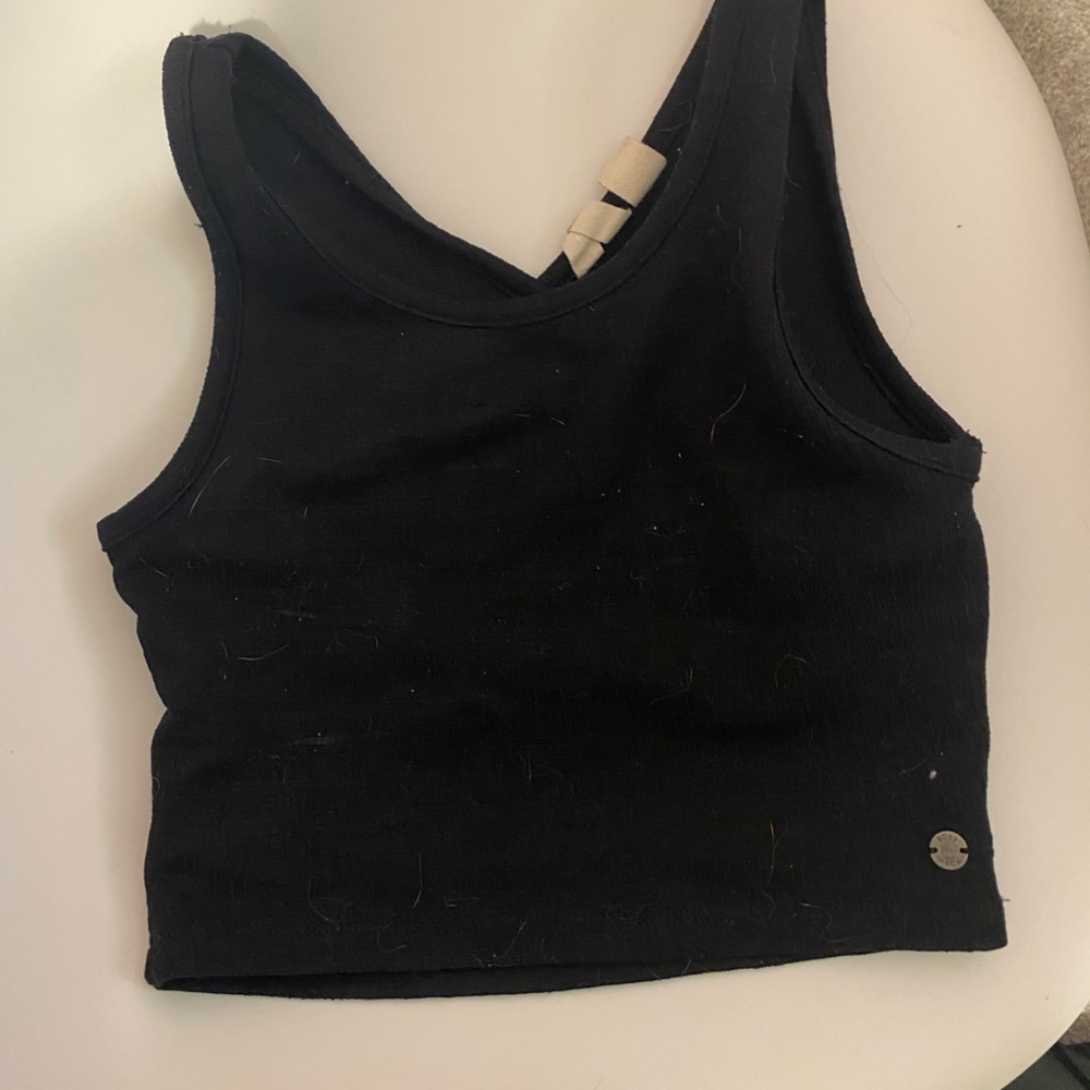 Roxy cross back top